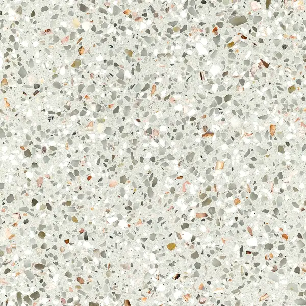 Quartzforms Terrazzo Casanova grey quartz worktop colour detail