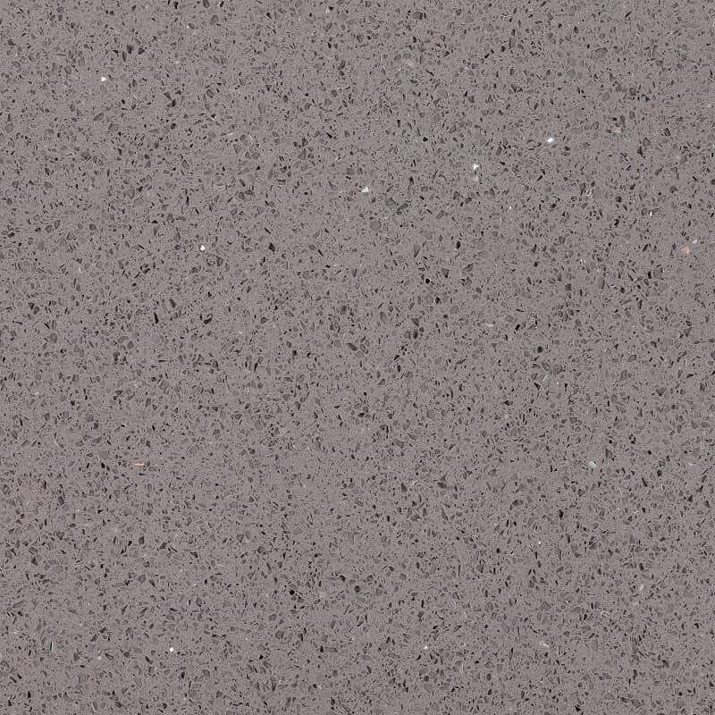 Mirrored and speckled quartz swatch