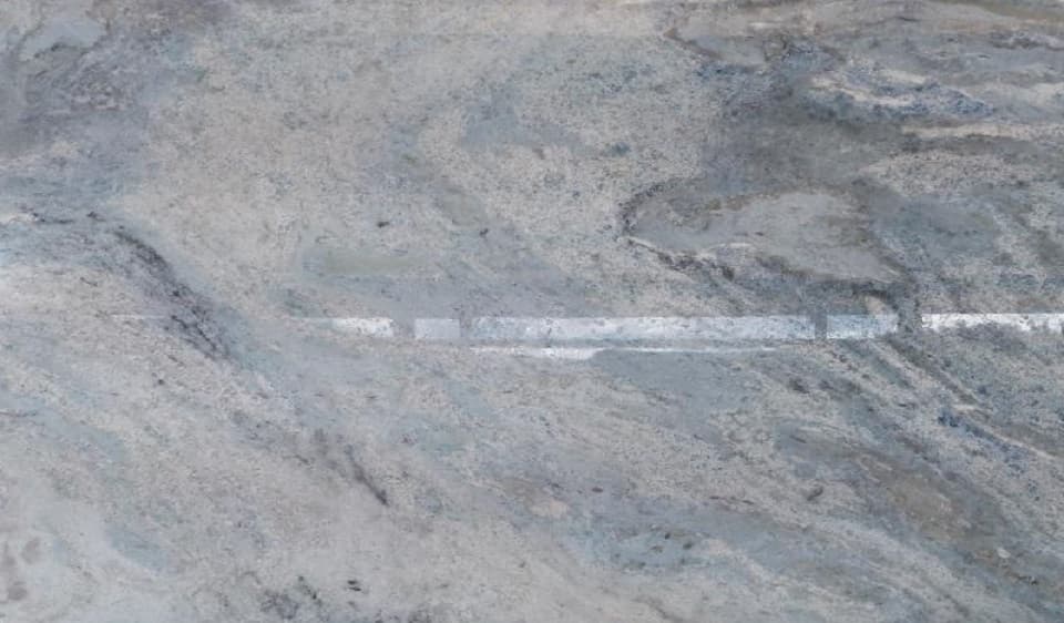 Calcite Blue Marble Colour - Lazulite / Oxides