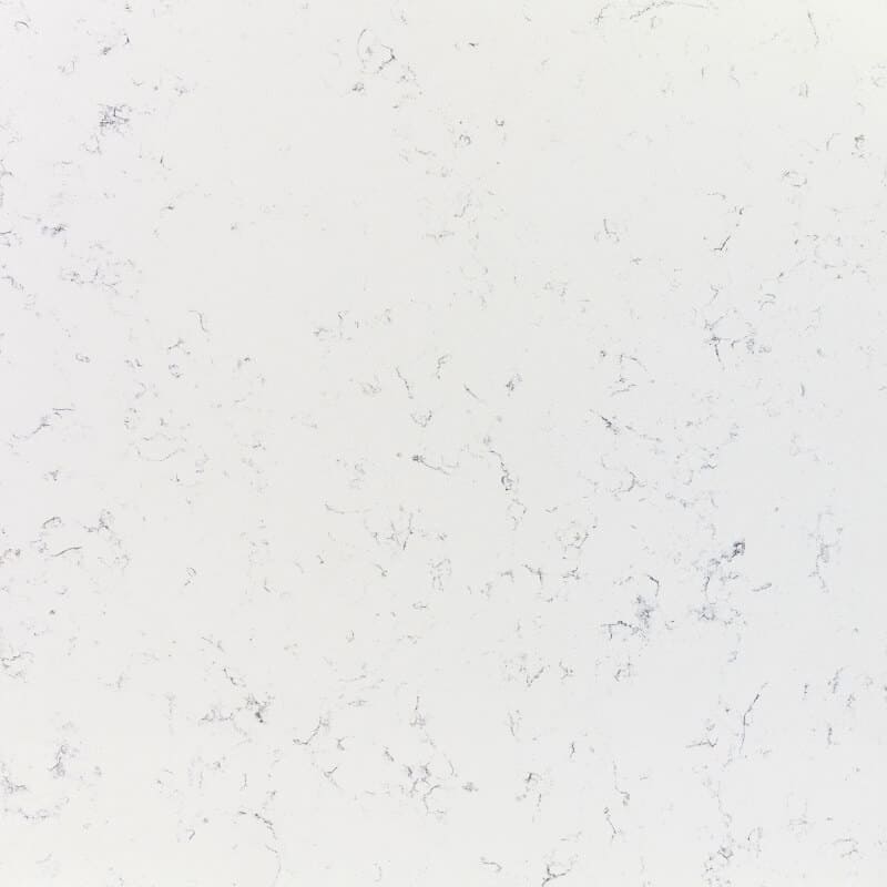 marble effect quartz worktop with strong flowing veining pattern