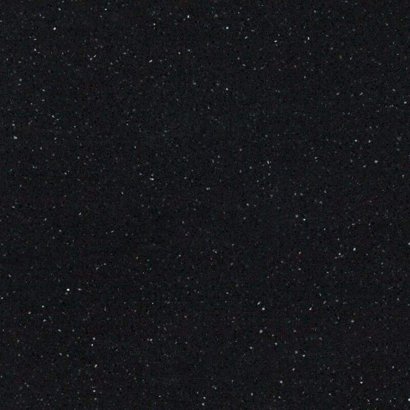 QF Black quartz worktop colour with some glitter elements